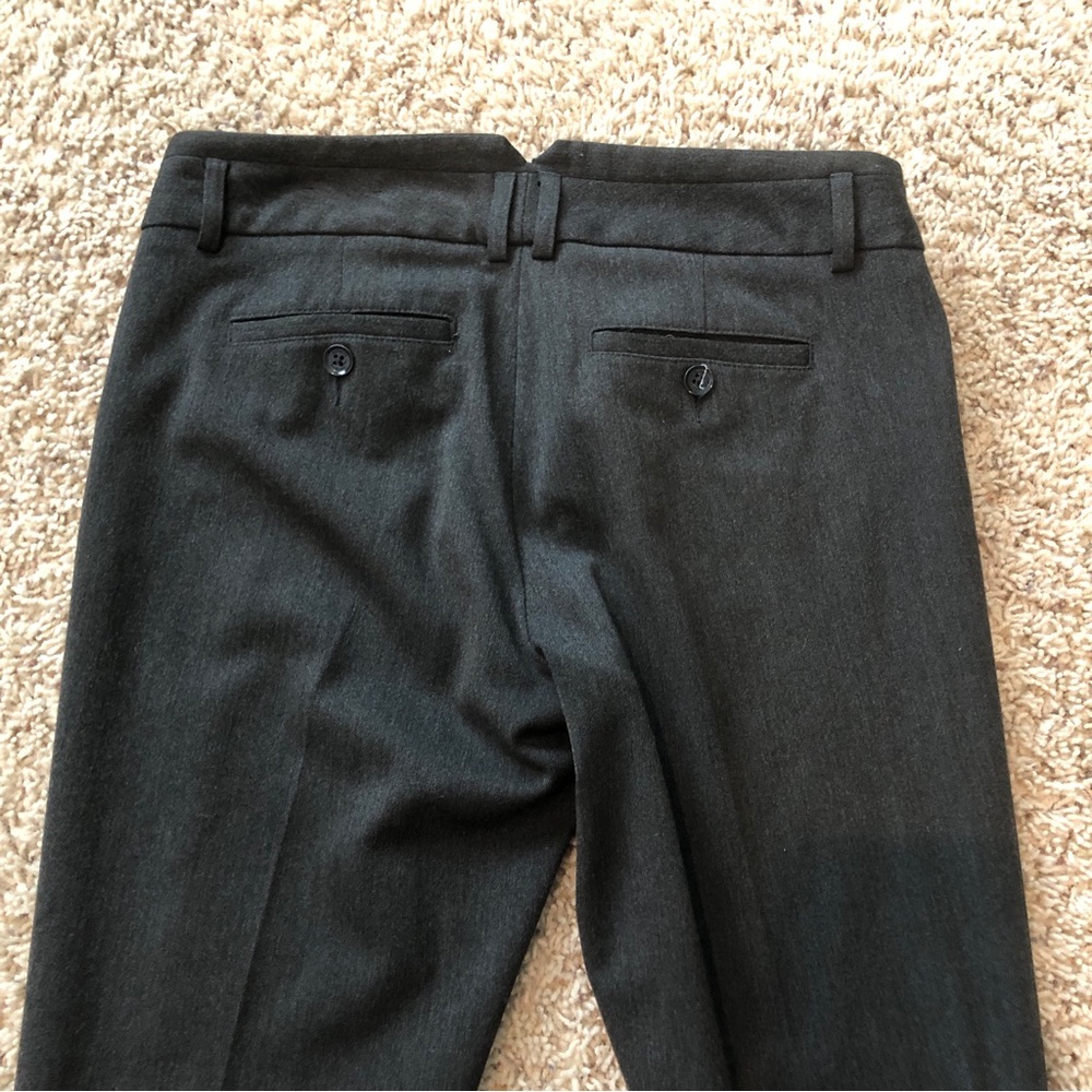 Express Charcoal Gray Columnist Size 2 Pants - image 3